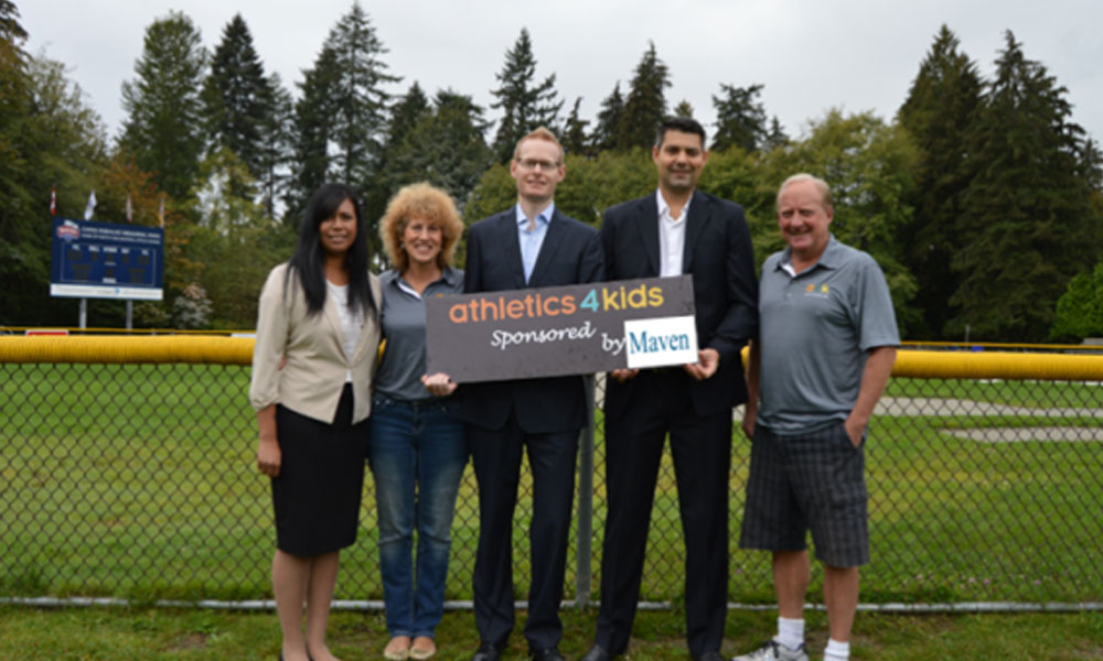 Share 1% – Athletics for Kids of North Vancouver and Science Venture at the University of Victoria