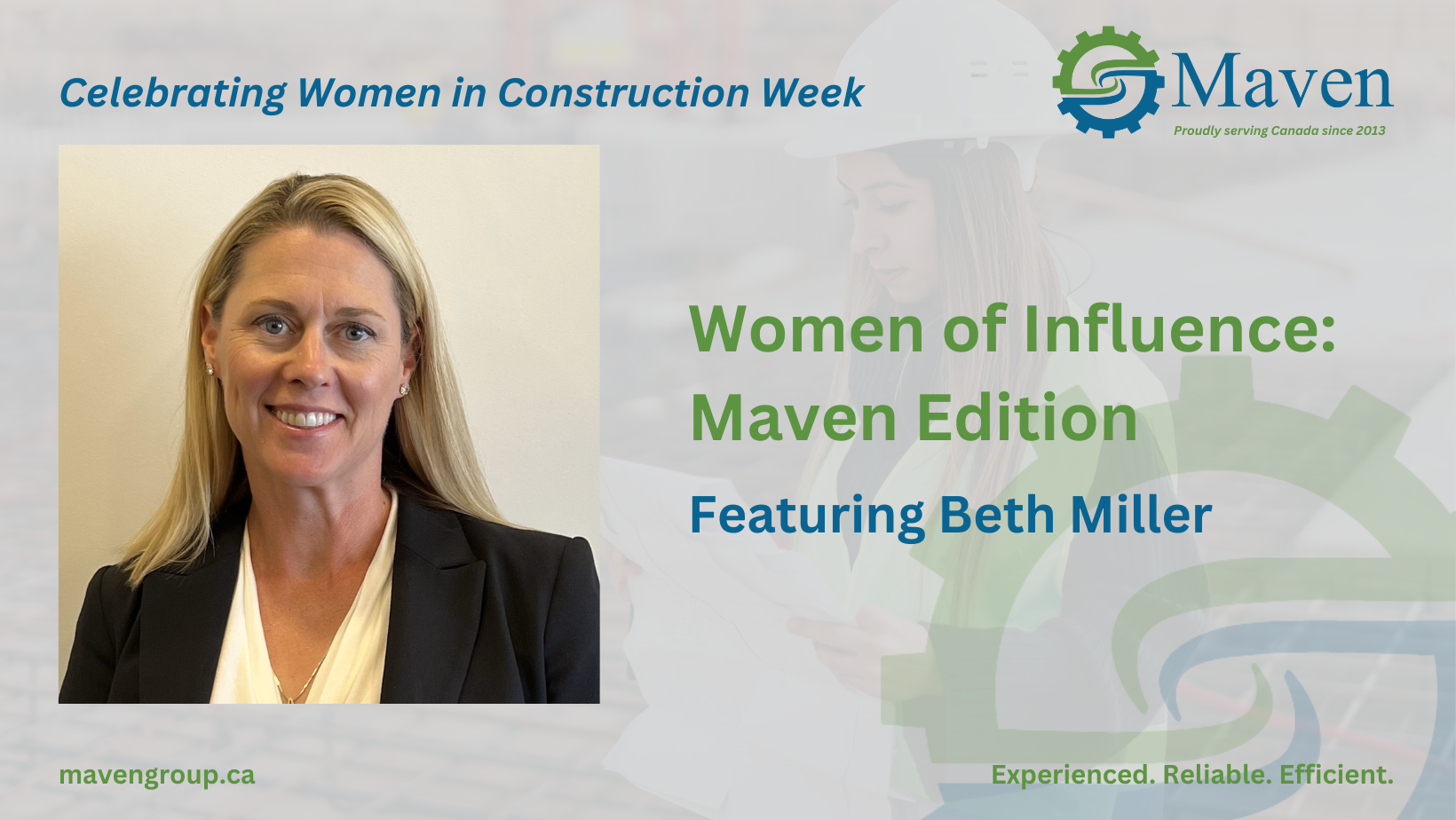 Women Of Influence: Maven Edition (Featuring Beth Miller)